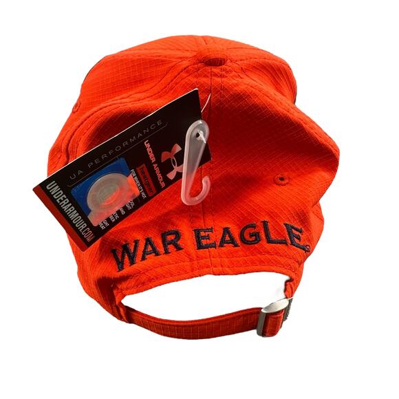 Under Armour Men's Auburn Tigers Strapback Baseball Cap Hat - Picture 3 of 5